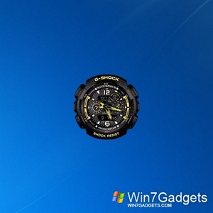 Casio G-Shock win 7 gadget