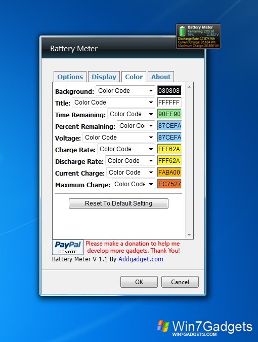 9 skin battery meter gadget for windows 7 free download evolve software download