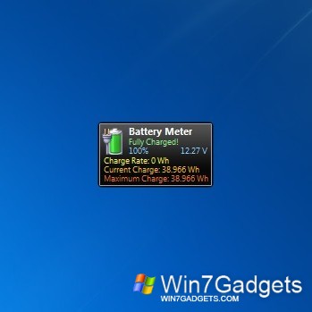 windows 7 battery status