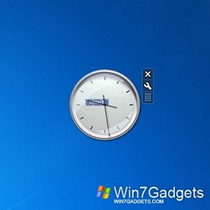 Logo Clock gadget