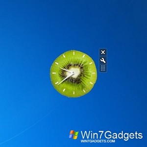 Fruity Clock win 7 gadget