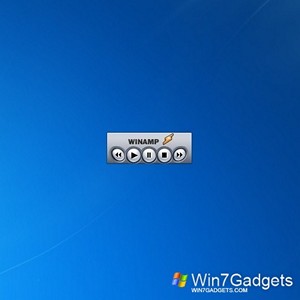 WinAmp Control gadget