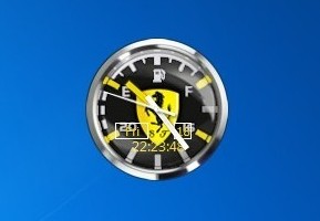Ferrari Clock