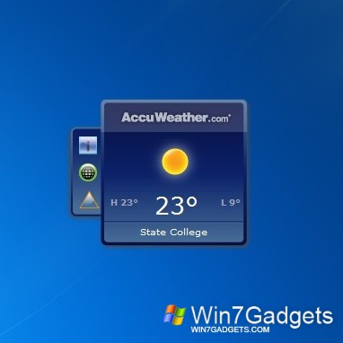 accuweather gadget for windows 7 download