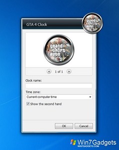 GTA4 Clock gadget setup