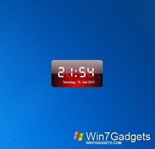 Digital Clock - Windows Desktop Gadget