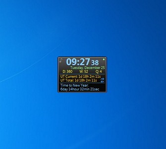 big digital clock on screen download