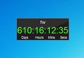 countdown clock for windows 10 desktop