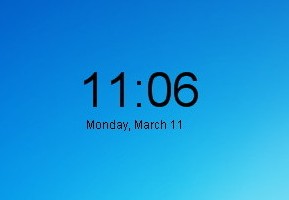 free digital clock download for win7