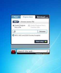 Brinked Ringtone Maker gadget