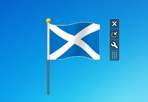 Hammer's Scotland Flag