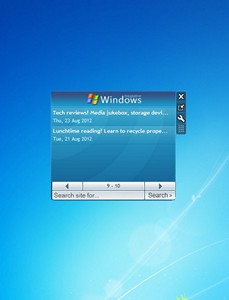 Official Windows Magazine Gadget gadget