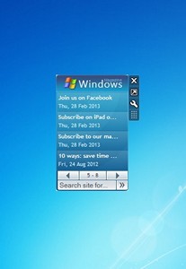 Official Windows Magazine Gadget