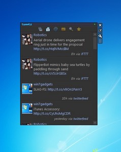 TweetZ 3.1.7 gadget