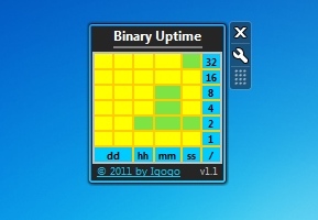 Binary Uptime 1.1
