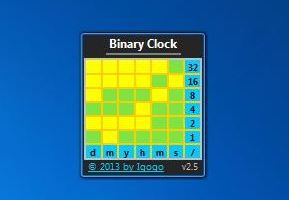 Binary Clock 2.5