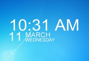 best windows 7 clock theme