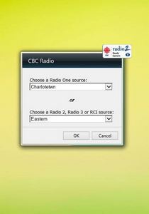 CBC Radio 2.0.10 gadget setup