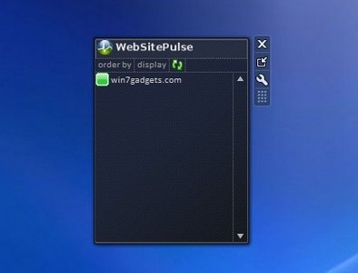 WebSitePulse Current Status gadget