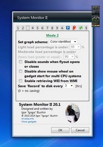 system monitor windows gadget