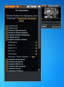 Stream Portal (formerly TV Jukebox) gadget