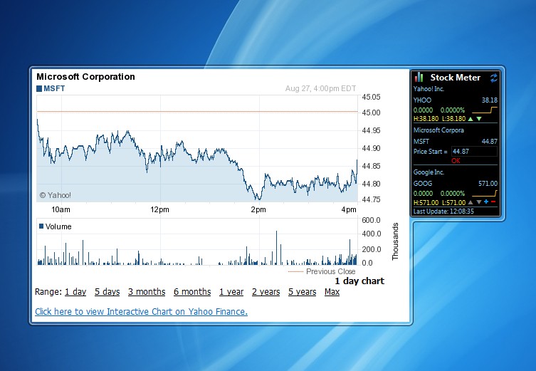 Stock Market Tracker App Windows 10