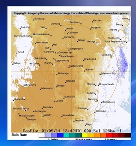 Australian Weather Radar gadget