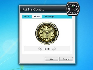 RoDins Clocks-1 gadget setup