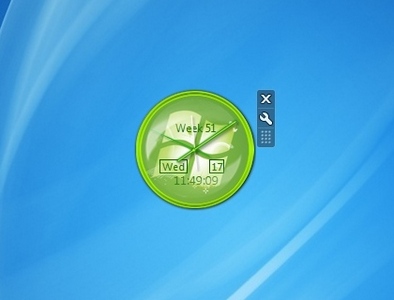Windows 7 Editions RTM Clock