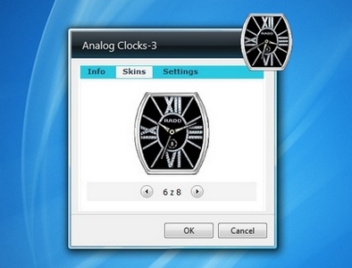 analog clock windows 10 taskbar