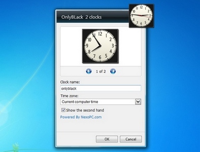 OnlyBLack 2 clocks gadget setup
