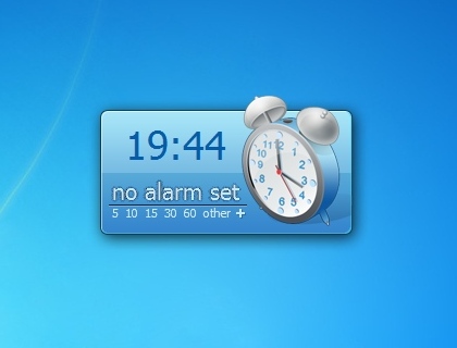 Alarm Clock 2 - Windows 7 Desktop Gadget