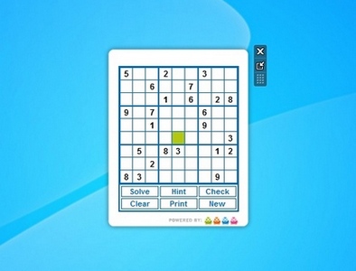 Sudoku Puzzles gadget