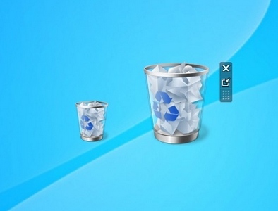 Recycle Bin win 7 gadget