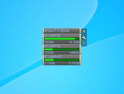 Control-HDD win 7 gadget