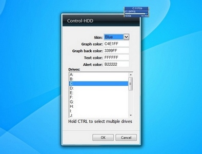 Control-HDD gadget setup