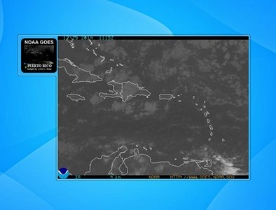 NOAA GOES East Puerto Rico gadget