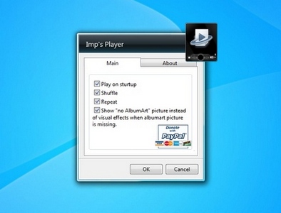 Imps Player gadget setup