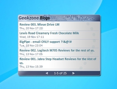 Geekzone Blogs Gadget