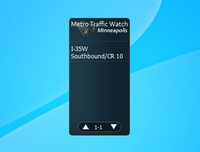 Metro Traffic Watch Minneapolis gadget