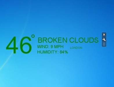Chromecast Weather for Windows 7