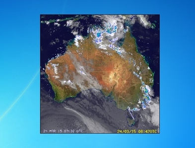 Australian National Weather Radar Gadget