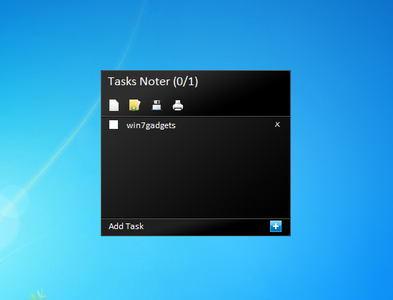 Moin's Windows 7 Gadget