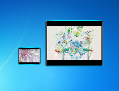 Desktop Wallpaper Windows 7 Gadget
