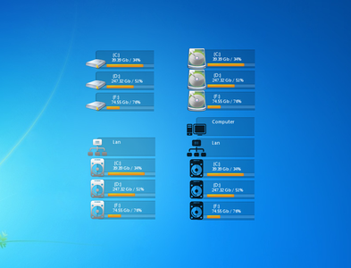Drive Info Windows 7 Gadget