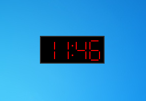 digital clock download for windows 7