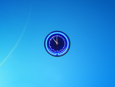 Custom Clock Gadget for Windows 7 