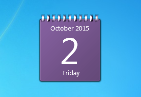 Purple Calendar