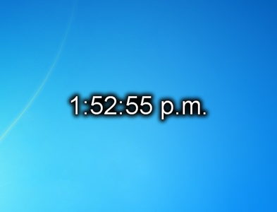 My Tiempo BETA Gadget for Windows 7 